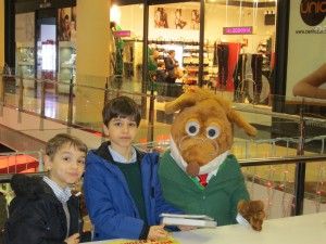 Miguel y yo con Geronimo Stilton